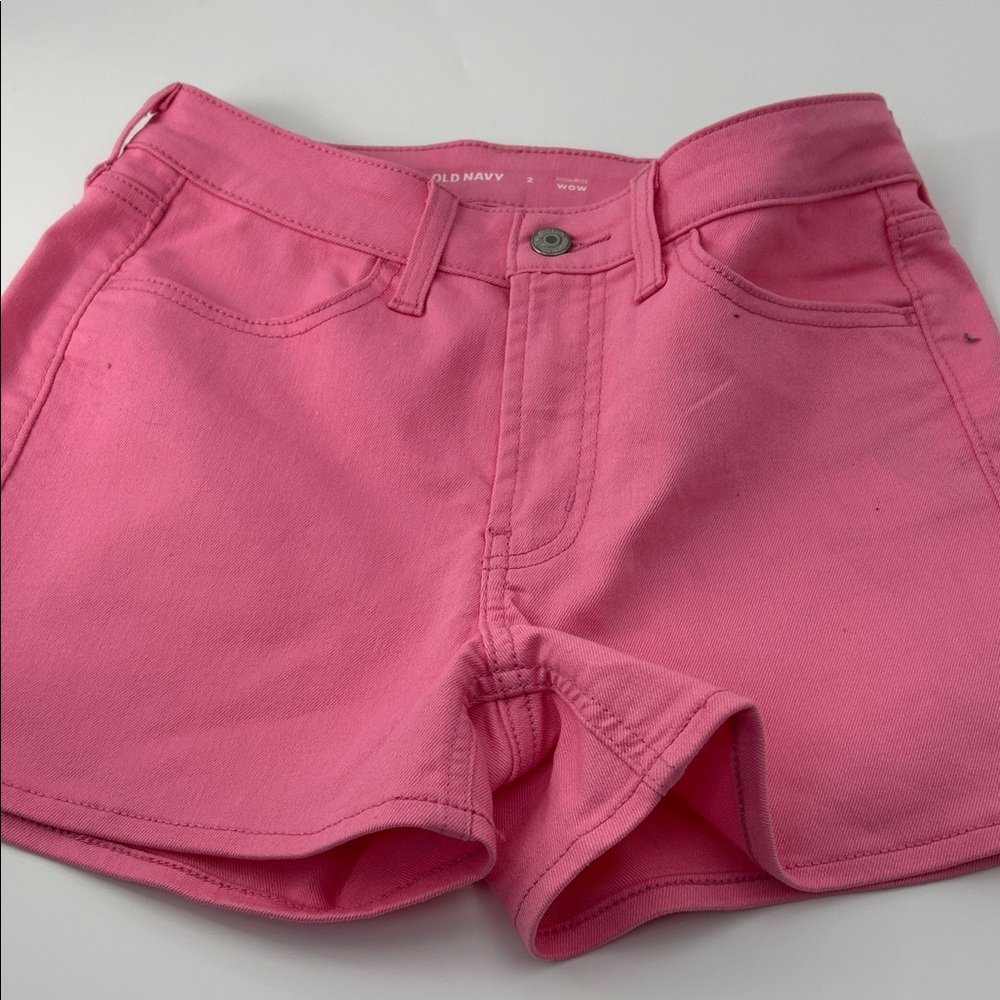 Old Navy Women's Vibrant Pink Jean Shorts